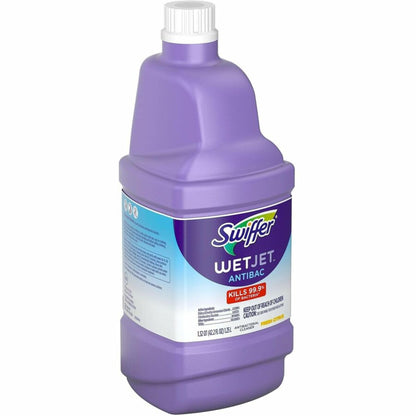 Swiffer WetJet Multi-Purpose Floor Cleaner Solution with Febreze Refill, Hardwood Floor Cleaner, Lavender Scent, 1.25 Liter -42.2 Fl Oz (Pack of 2)