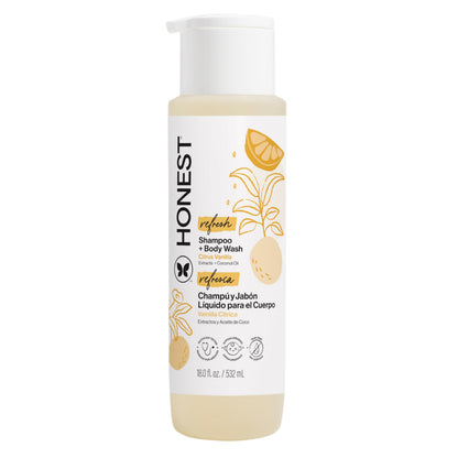 The Honest Company Shampoo & Body Wash, Tear-Free, Lavender Calm, 10 fl oz
