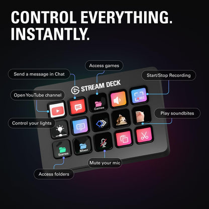 Elgato Stream Deck MK.2 Studio Controller, 15 Macro Keys