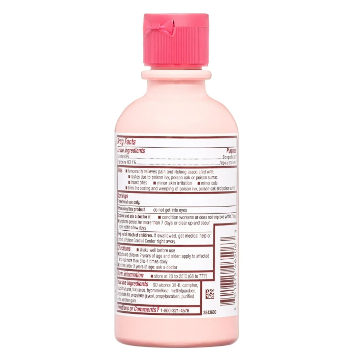 Caladryl Calamine Lotion for Itching, Insect Bites & Poison Ivy, 6 Fl Oz