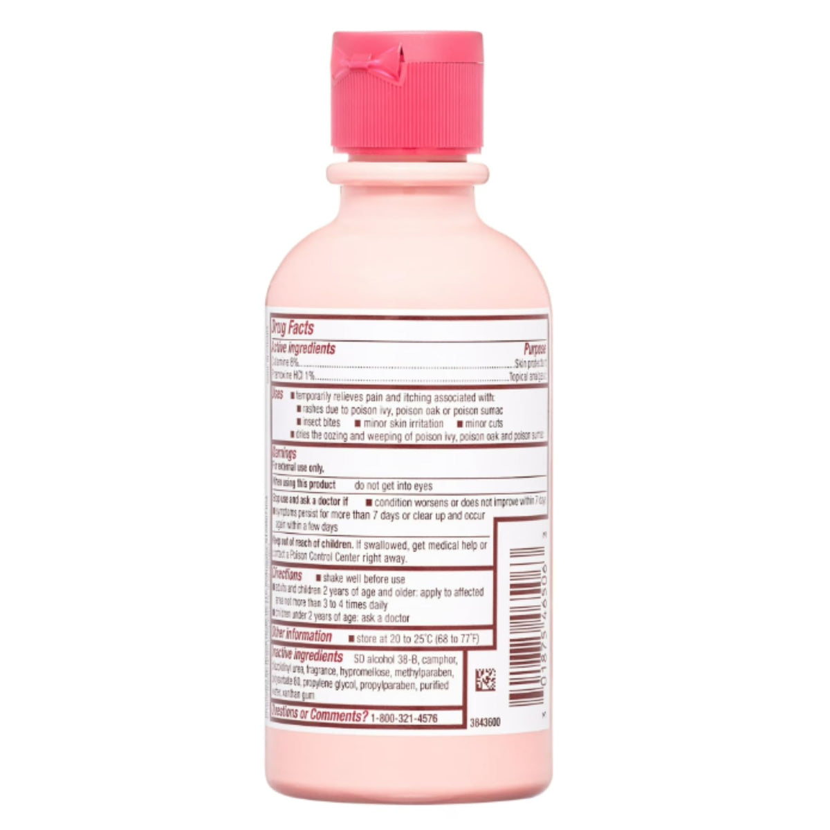 Caladryl Calamine Lotion for Itching, Insect Bites & Poison Ivy, 6 Fl Oz