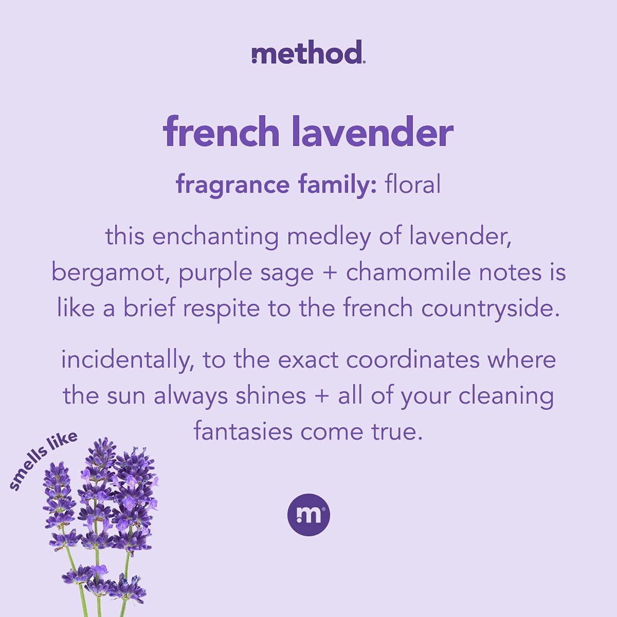 method All-Purpose Cleaner Spray, French Lavender, 28 fl oz