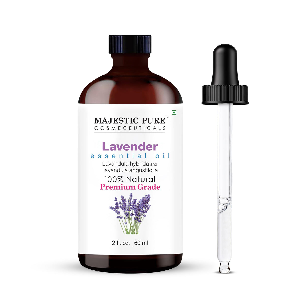 Majestic Pure Lavender Essential Oil for Diffuser - 4 Fl Oz