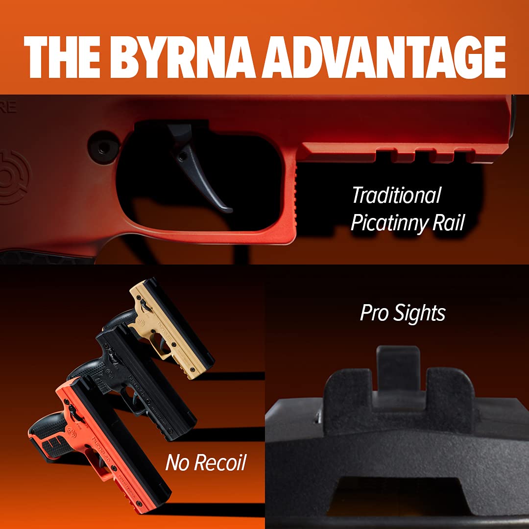 Byrna SD [Self Defense] Kinetic Launcher Ultimate Bundle - Non Lethal Kinetic Projectile Launcher, Home & Personal Defense | Proudly Assembled in The USA