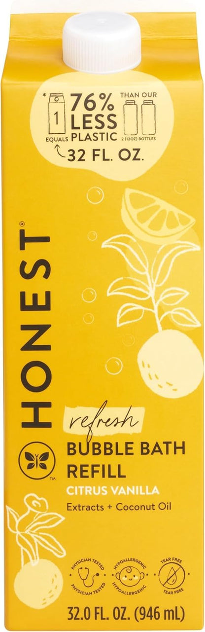 The Honest Company Bubble Bath, Hypoallergenic, Lavender Calm, 12 fl oz