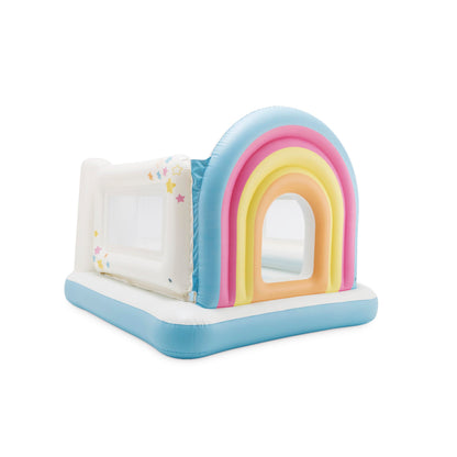 INTEX Jump-O-Lene Inflatable Trampoline Bounce House for Kids Ages 3-6