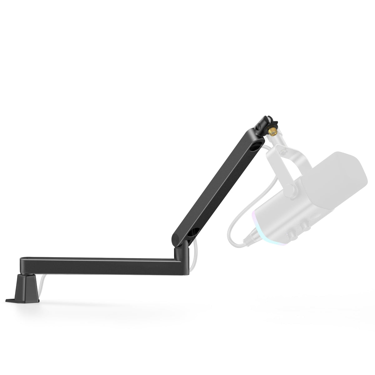 InnoGear Boom Arm Microphone Mic Stand for Blue Yeti Fifine HyperX, Black