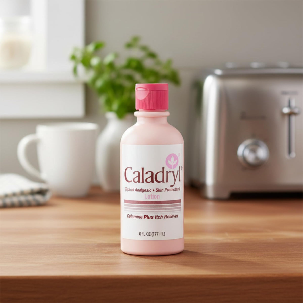 Caladryl Calamine Lotion for Itching, Insect Bites & Poison Ivy, 6 Fl Oz