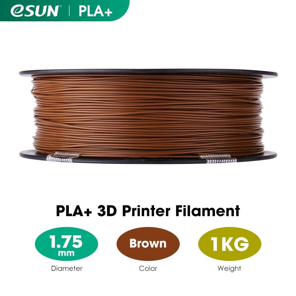 eSUN PLA PRO (PLA+) 3D Printer Filament, Dimensional Accuracy +/- 0.03mm, 1kg Spool, 1.75mm, Beige
