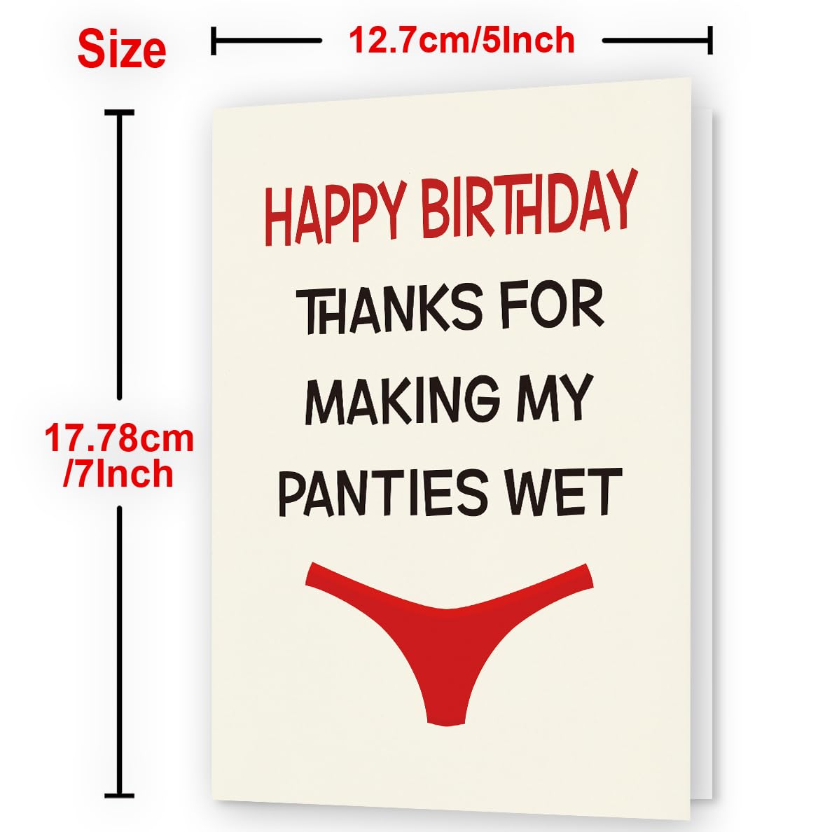 WowBefun Gifts for Men Him | Funny Birthday Card & Gifts for Men Husband Boyfriend Him, Happy Bday Card