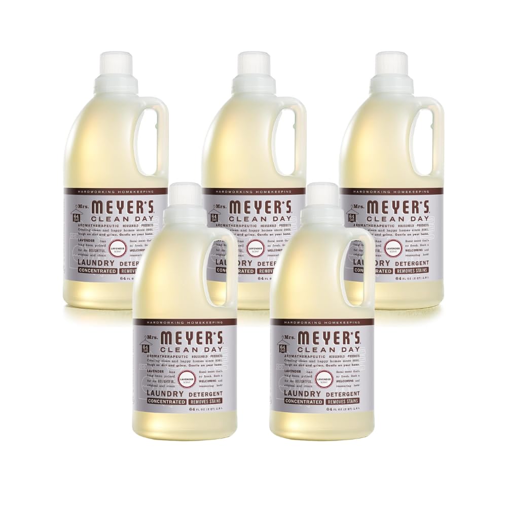 MRS. MEYER'S CLEAN DAY Laundry Detergent, Lavender, 64 fl oz