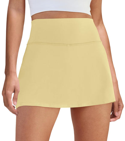 DLOODA Womens Skort Tennis Skirt with Pocket Shorts
