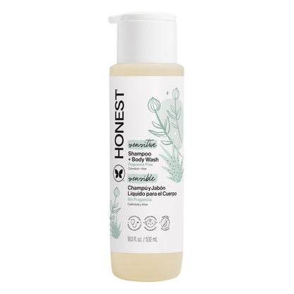 The Honest Company Shampoo & Body Wash, Tear-Free, Lavender Calm, 10 fl oz