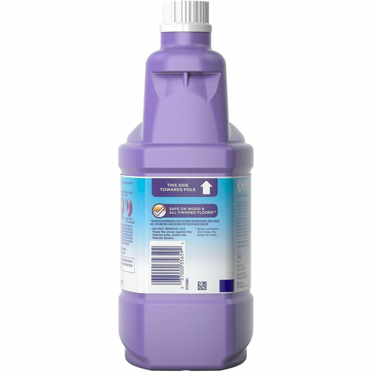 Swiffer WetJet Multi-Purpose Floor Cleaner Solution with Febreze Refill, Hardwood Floor Cleaner, Lavender Scent, 1.25 Liter -42.2 Fl Oz (Pack of 2)