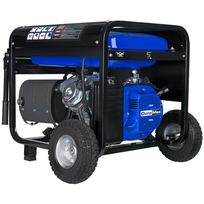 DuroMax XP13000EH 13,000-Watt Dual Fuel Portable Generator - Gas & Propane, Electric Start, Whole Home Backup Power, Transfer Switch Ready, RV & Emergency Ready