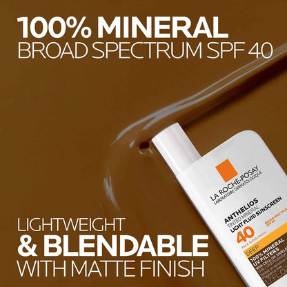 La Roche-Posay Anthelios Mineral Light Fluid Sunscreen for Face