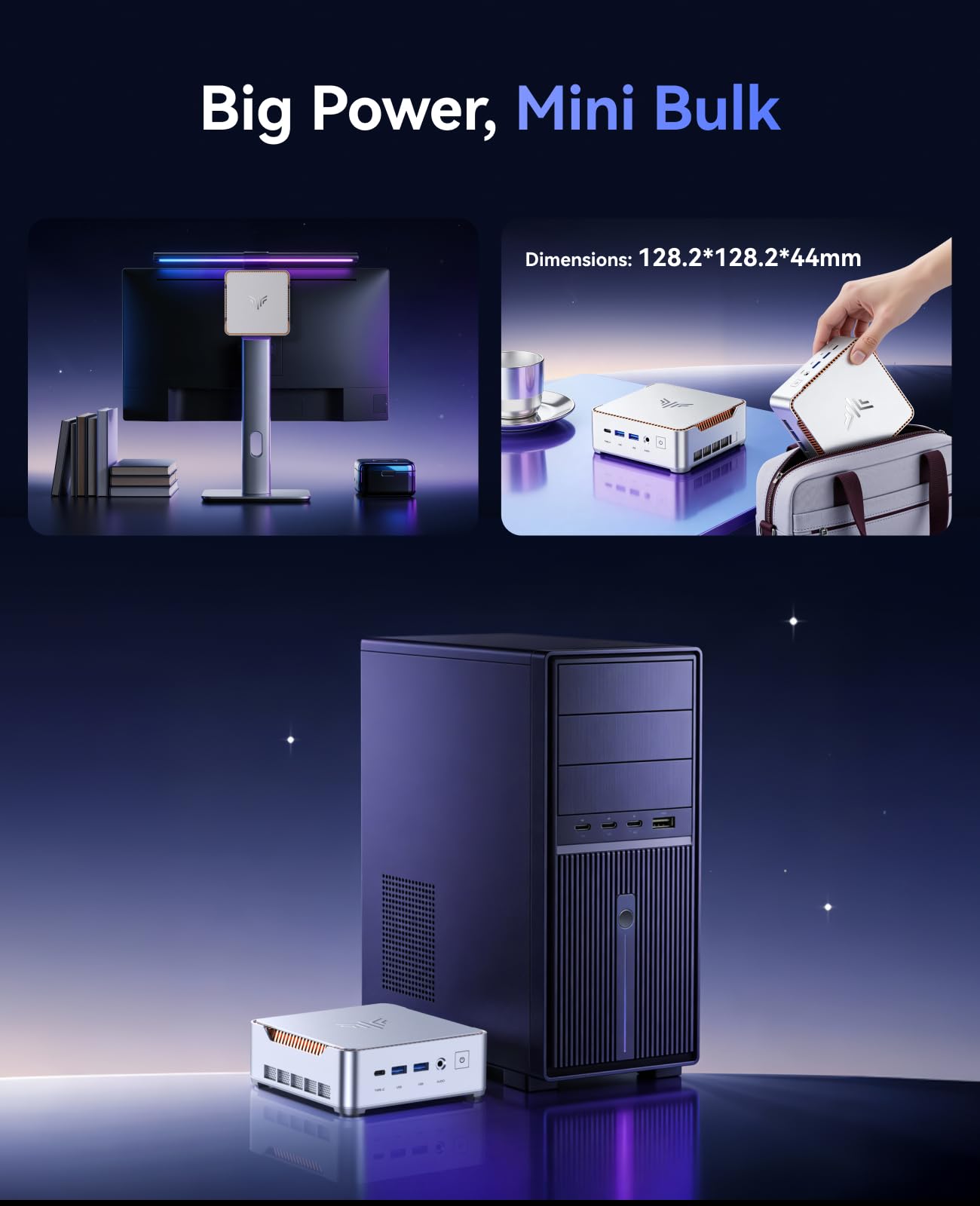 KAMRUI Pinova P2 Mini Gaming PC, Core i5-12600H(Beats 1185G7/12450H), 16GB DDR4 512GB SSD Mini PC, 12C/16T,4.5GHz, Triple 4K Display(DP+HDMI+USB-C)/WiFi6/BT5.2 Mini Computers for Home/Office/Business