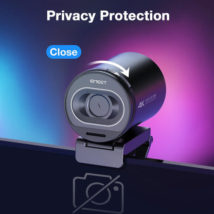 EMEET S600 4K Webcam for Streaming, Sony 1/2.55'' Sensor, PDAF Autofocus