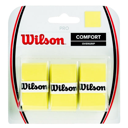 Wilson Pro Overgrip Tennis Racket Grips - Pack of 3