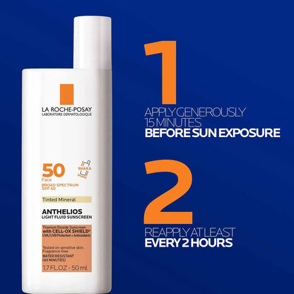 La Roche-Posay Anthelios Mineral Light Fluid Sunscreen for Face