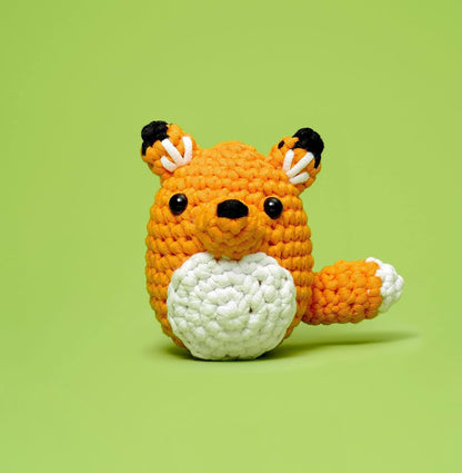 The Woobles Crochet Kit for Beginners - Easy Arts and Crafts Knitting & Crochet Animals Kit As Seen On Shark Tank - Pierre The Penguin