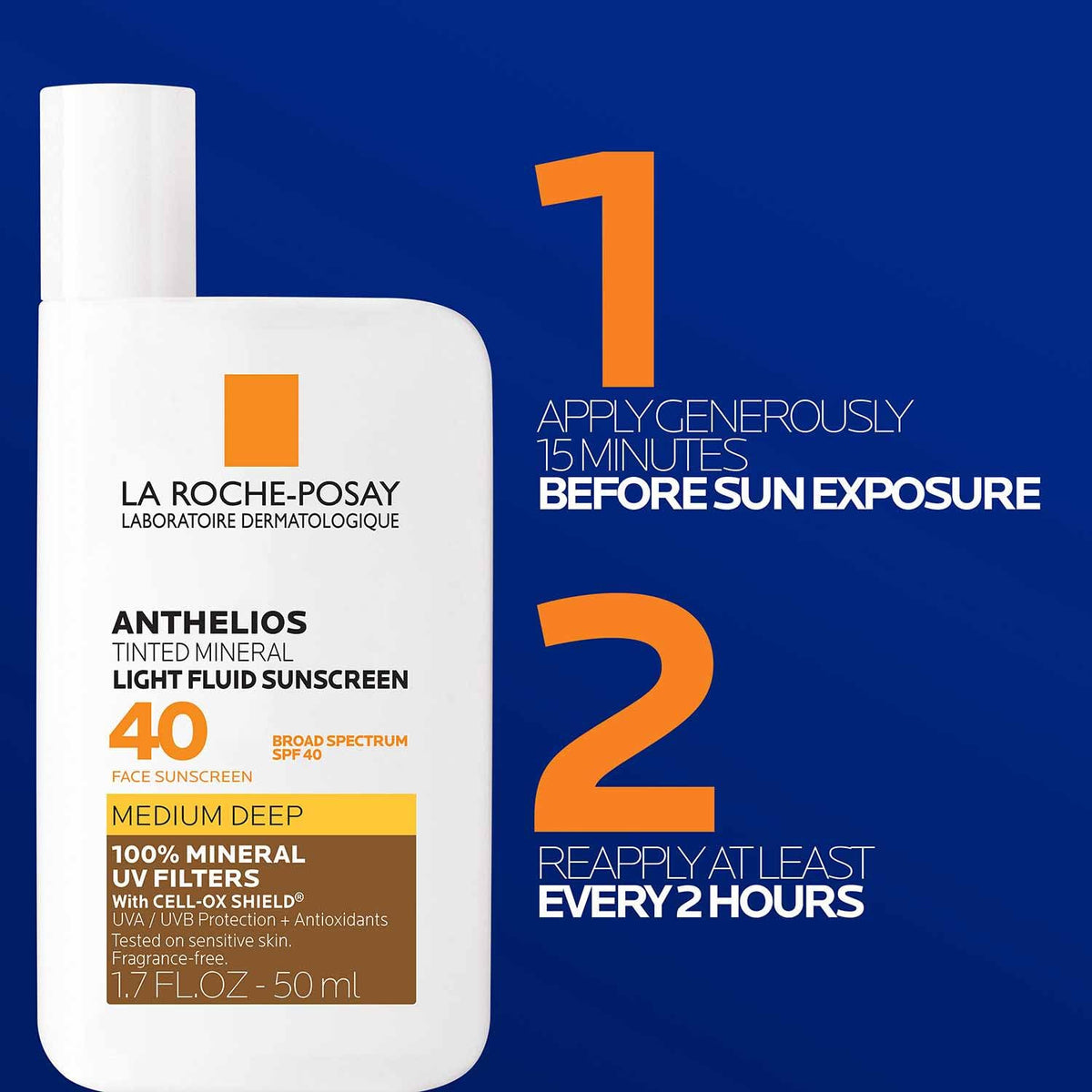 La Roche-Posay Anthelios Mineral Light Fluid Sunscreen for Face
