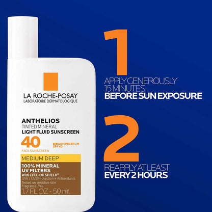 La Roche-Posay Anthelios Mineral Light Fluid Sunscreen for Face