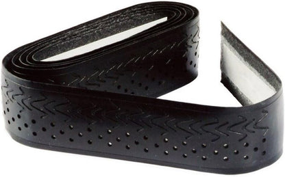 GAMMA Sports Tennis Racquet Ultra Cushion Replacement Grip – Contoured Multi Black with Textured Perforations for Enhanced Absorption, Comfort, and Control