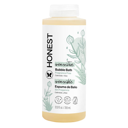 The Honest Company Bubble Bath, Hypoallergenic, Lavender Calm, 12 fl oz