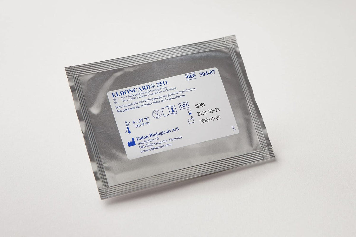 Eldoncard INC Blood Type Test, 1 Pack