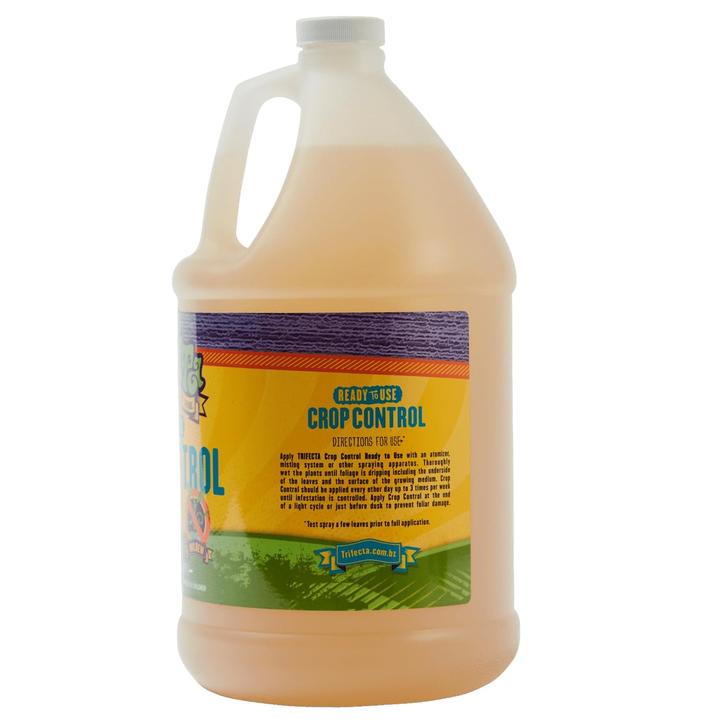 Trifecta Crop Control Ready to Use Maximum Strength Natural Pesticide, Fungicide, Miticide, Insecticide, Help Defeat Spider Mites, Powdery Mildew, Botrytis and Mold on Plants 32 OZ Size