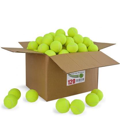INSUM Tennis Balls, Extra Duty Practice Tennis Balls with Mesh Bag