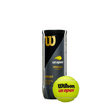 WILSON US Open Extra Duty Tennis Balls - 12 Cans (36 Balls) + 24 Cans (72 Balls)