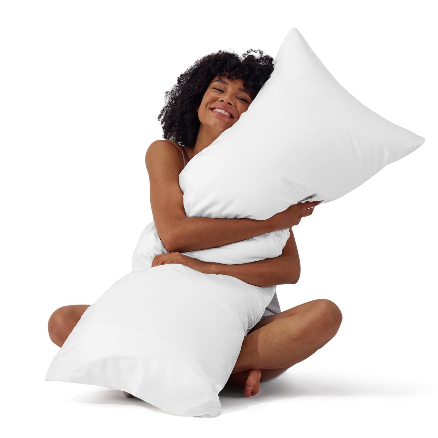 Bedsure Satin Pillowcase, Similar to Silk Pillow Cases Queen Size Set of 2, Cooling Pillow Case Covers with Envelope Closure, Room Decor Valentine Gifts for Women Men, Silver Grey, 20x30 Inches, 2pcs