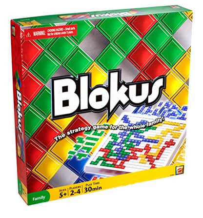 Mattel Games Blokus XL Strategy Board Game, Family Game for Kids & Adults with Colorful Oversized Pieces & Just One Rule (Amazon Exclusive)