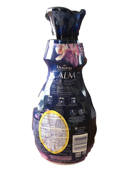 Downy Ultra Soft Fabric Softener Liquid, Calm, Lavender and Vanilla Bean, 56 fl oz, 83 Loads