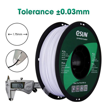 eSUN PLA PRO (PLA+) 3D Printer Filament, Dimensional Accuracy +/- 0.03mm, 1kg Spool, 1.75mm, Beige