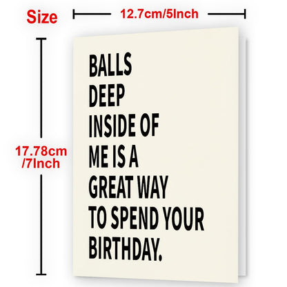 WowBefun Gifts for Men Him | Funny Birthday Card & Gifts for Men Husband Boyfriend Him, Happy Bday Card