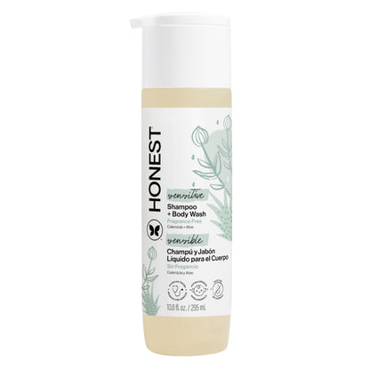 The Honest Company Shampoo & Body Wash, Tear-Free, Lavender Calm, 10 fl oz