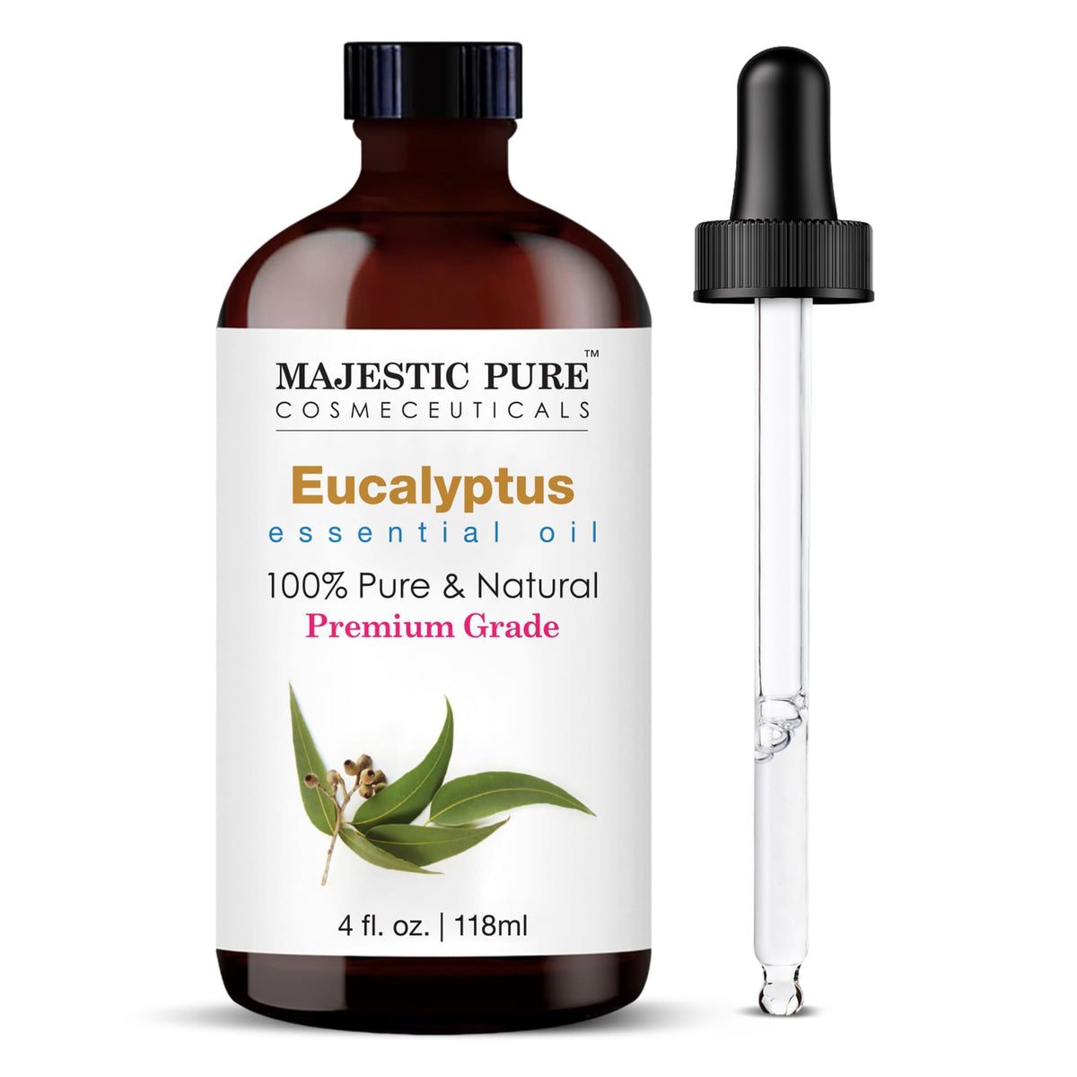 Majestic Pure Lavender Essential Oil for Diffuser - 4 Fl Oz