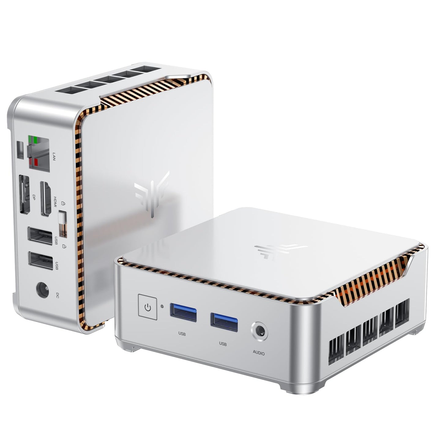 KAMRUI Pinova P2 Mini Gaming PC, Core i5-12600H(Beats 1185G7/12450H), 16GB DDR4 512GB SSD Mini PC, 12C/16T,4.5GHz, Triple 4K Display(DP+HDMI+USB-C)/WiFi6/BT5.2 Mini Computers for Home/Office/Business