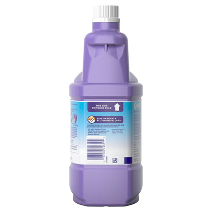 Swiffer WetJet Multi-Purpose Floor Cleaner Solution with Febreze Refill, Hardwood Floor Cleaner, Lavender Scent, 1.25 Liter -42.2 Fl Oz (Pack of 2)
