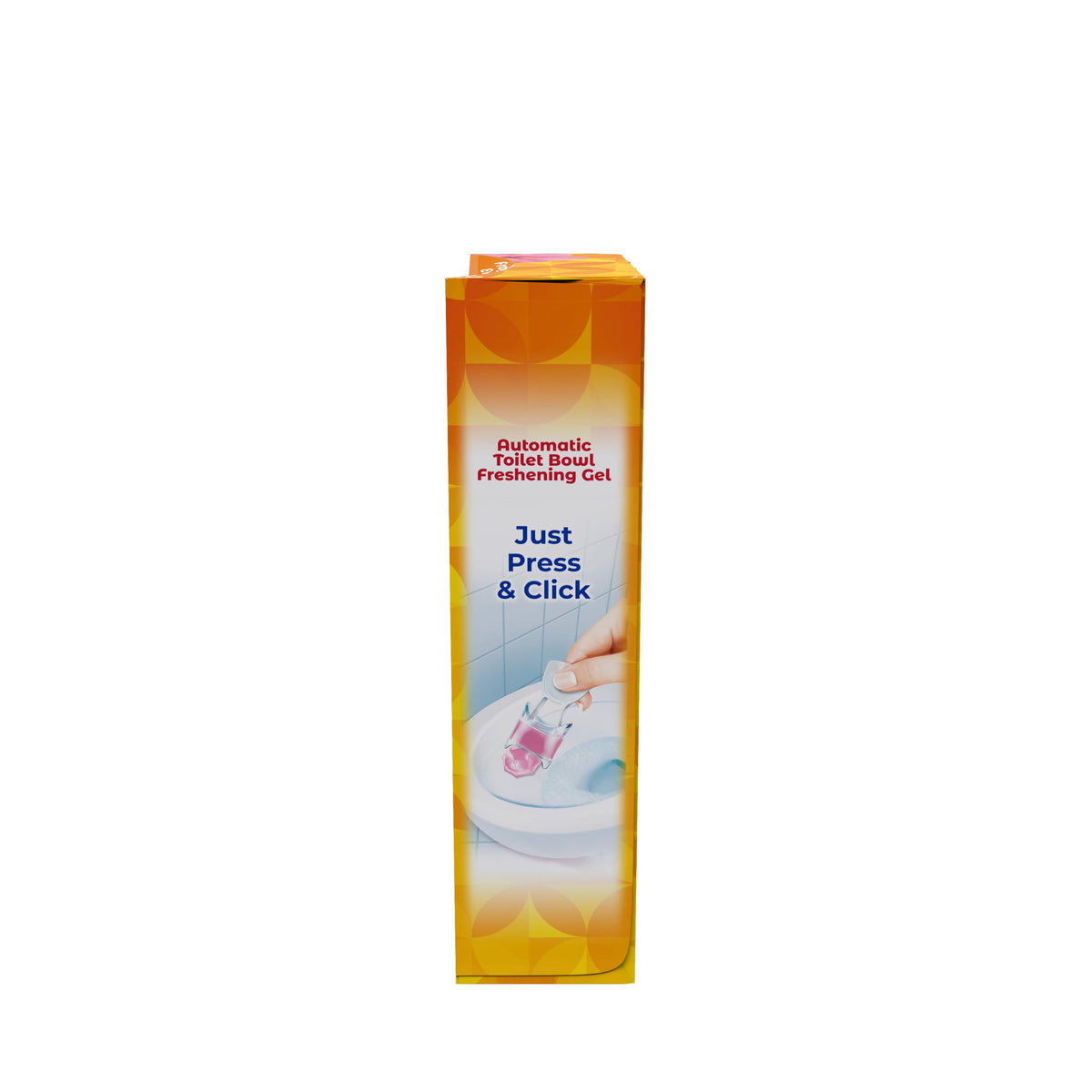 Lysol Click Gel Toilet Bowl Cleaner, Gel Stamp, Lavender, 6 Count