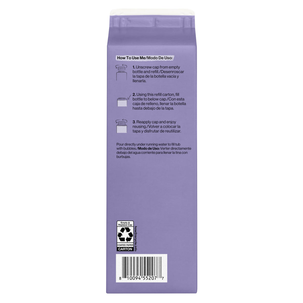 The Honest Company Bubble Bath, Hypoallergenic, Lavender Calm, 12 fl oz