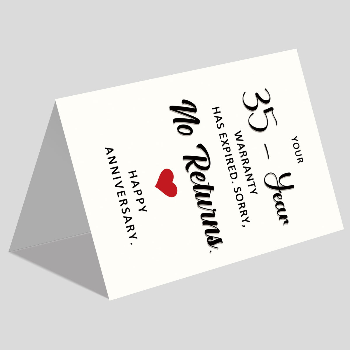 Funny 1st Anniversary Card, Anniversary Card Gifts for Men Women