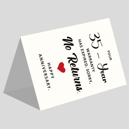 Funny 1st Anniversary Card, Anniversary Card Gifts for Men Women