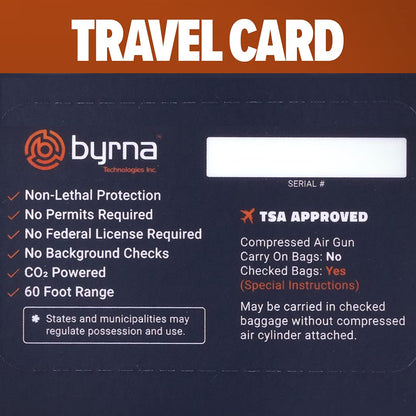 Byrna SD [Self Defense] Kinetic Launcher Ultimate Bundle - Non Lethal Kinetic Projectile Launcher, Home & Personal Defense | Proudly Assembled in The USA