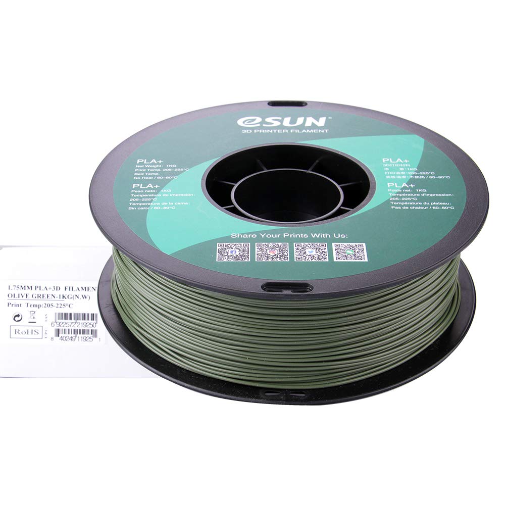eSUN PLA PRO (PLA+) 3D Printer Filament, Dimensional Accuracy +/- 0.03mm, 1kg Spool, 1.75mm, Beige