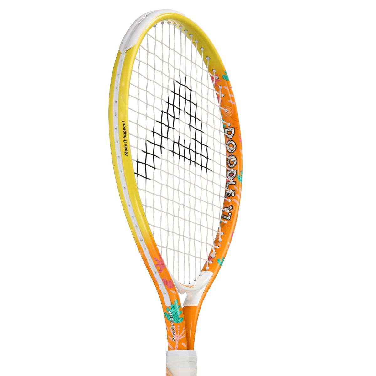 AMA SPORT Kids Tennis Racket for Junior Toddlers Starter Kit 17-25" Tennis Racquet for Girls and Boys with 420D Nylon Shoulder Strap Bag