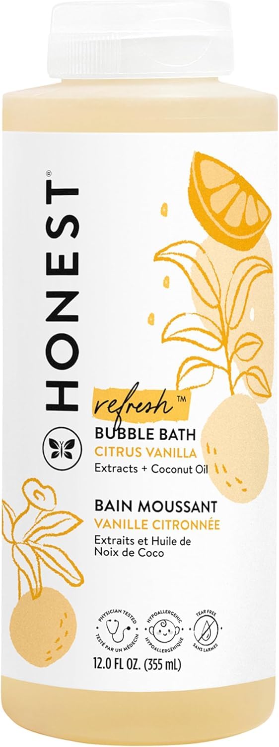 The Honest Company Bubble Bath, Hypoallergenic, Lavender Calm, 12 fl oz